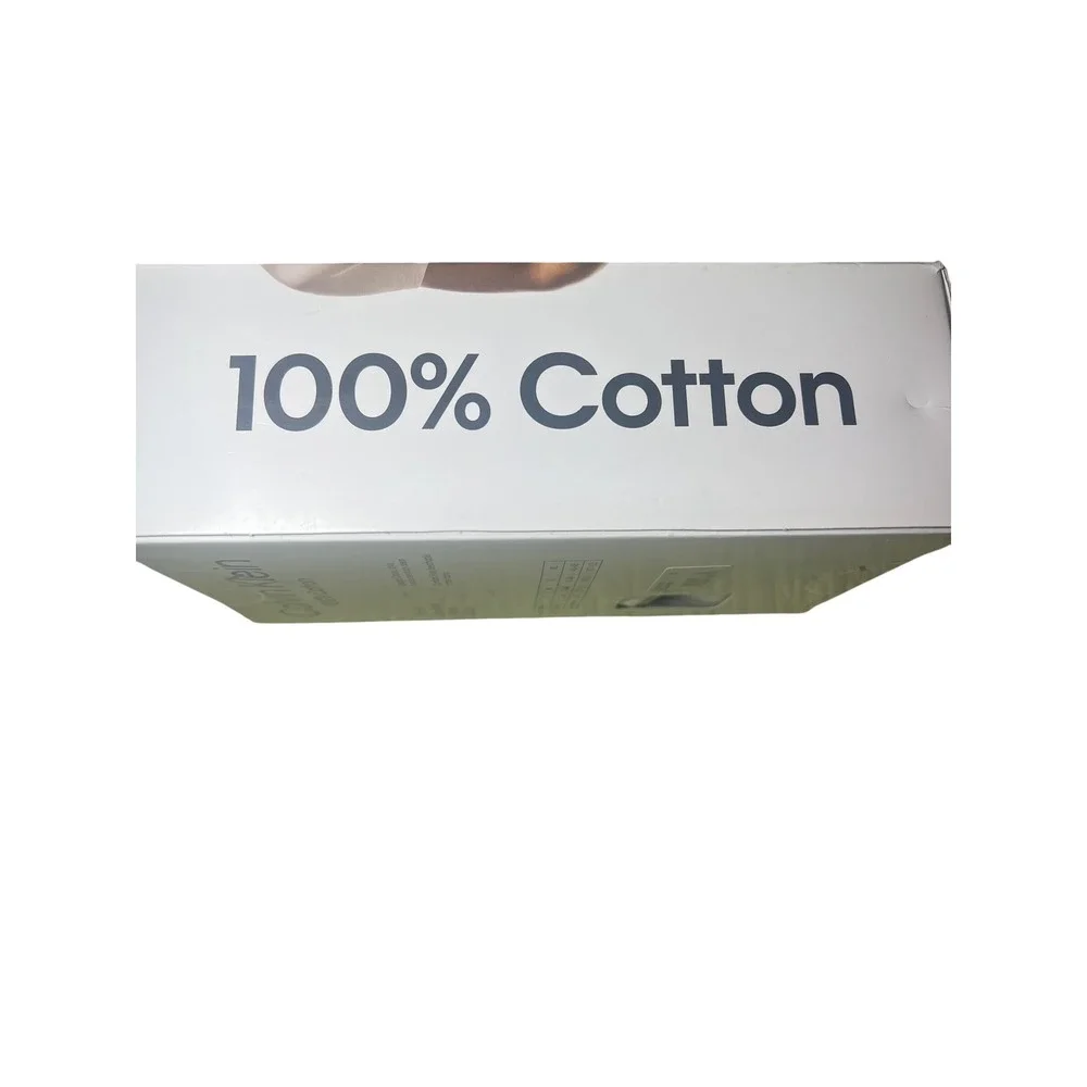 Calvin Klein 3 Pack Mens Slim Fit Crew Neck T Shirts 100 Percent Cotton White XL